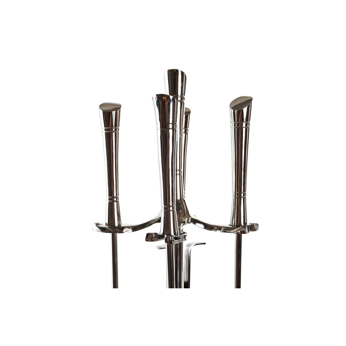 Acessoires de cheminée DKD Home Decor Acier inoxydable Aluminium (20 x 20 x 78 cm)